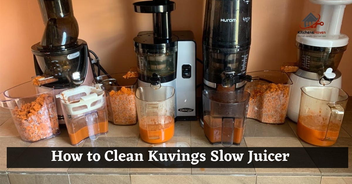 How to Clean Kuvings Slow Juicer