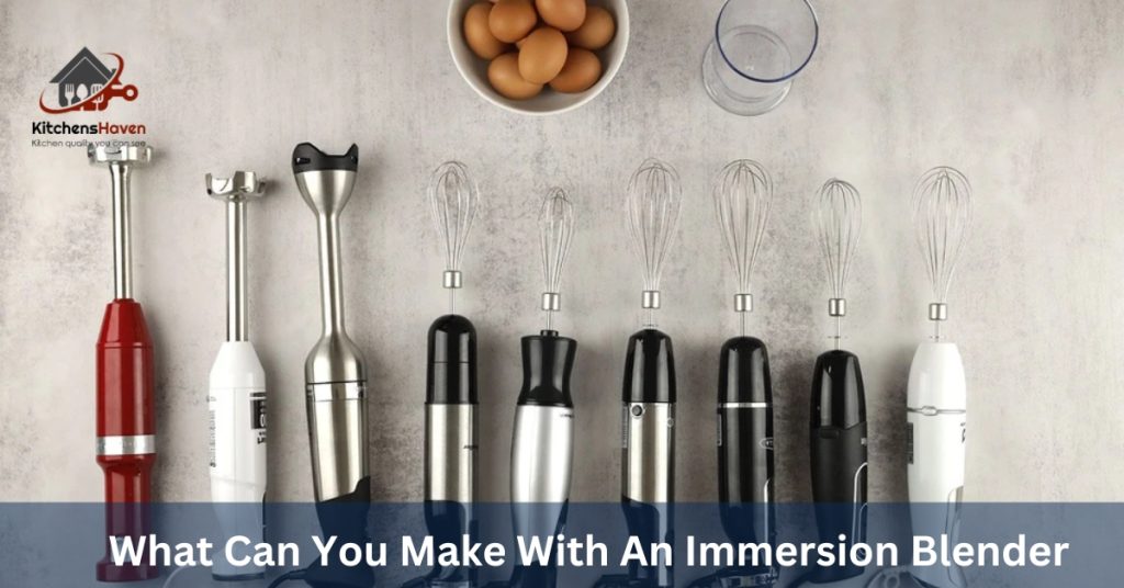What Can You Make With An Immersion Blender